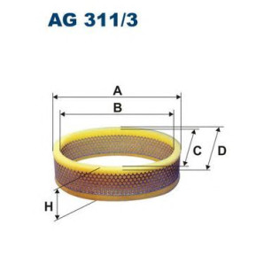 Filter zraka FILTRON AG 311/3