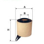 Filter zraka FILTRON AK 362/3
