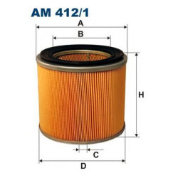 Filter zraka FILTRON AM 412/1