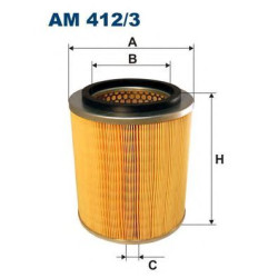 Filter zraka FILTRON AM 412/3