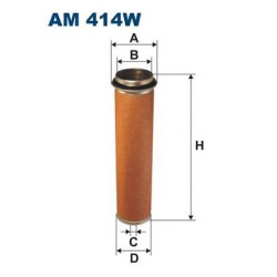 Filter dopunskog zraka FILTRON AM 414W