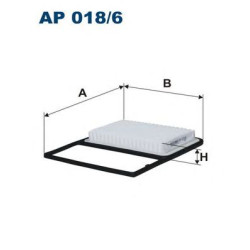 Filter zraka FILTRON AP 018/6