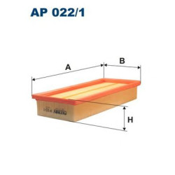 Filter zraka FILTRON AP 022/1
