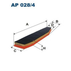 Filter zraka FILTRON AP 028/4