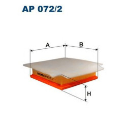 Filter zraka FILTRON AP 072/2