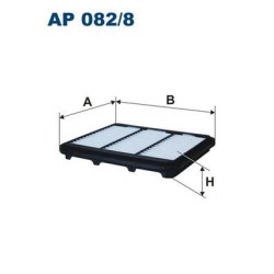 Filter zraka FILTRON AP 082/8