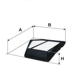 Filter zraka FILTRON AP 105/3