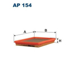 Filter zraka FILTRON AP 154