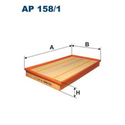 Filter zraka FILTRON AP 158/1