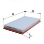 Filter zraka FILTRON AP 158/2
