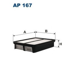 Filter zraka FILTRON AP 167