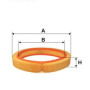Filter zraka FILTRON AR 033