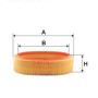 Filter zraka FILTRON AR 131/1
