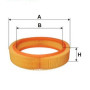 Filter zraka FILTRON AR 202