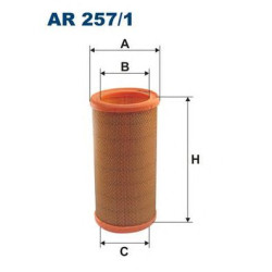 Filter zraka FILTRON AR 257/1