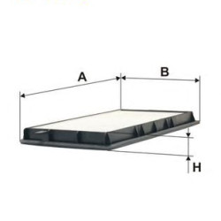 Filter klime FILTRON K 1015