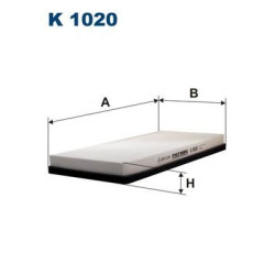 Filter klime FILTRON K 1020