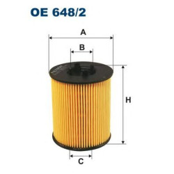 Filter za ulje FILTRON OE 648/2
