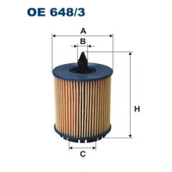 Filter za ulje FILTRON OE 648/3