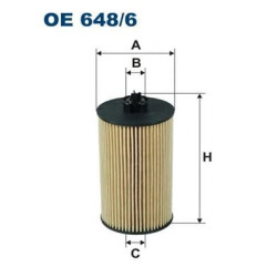 Filter za ulje FILTRON OE 648/6