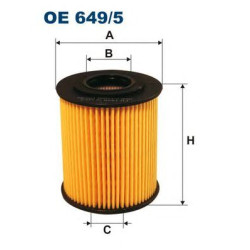 Filter za ulje FILTRON OE 649/5