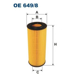Filter za ulje FILTRON OE 649/8