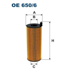 Filter za ulje FILTRON OE 650/6