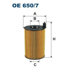 Filter za ulje FILTRON OE 650/7