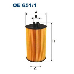Filter za ulje FILTRON OE 651/1