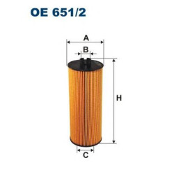 Filter za ulje FILTRON OE 651/2