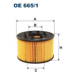 Filter za ulje FILTRON OE 665/1