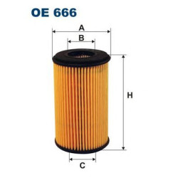 Filter za ulje FILTRON OE 666