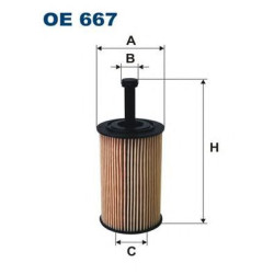 Filter za ulje FILTRON OE 667