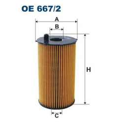 Filter za ulje FILTRON OE 667/2
