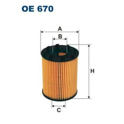 Filter za ulje FILTRON OE 670