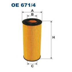 Filter za ulje FILTRON OE 671/4
