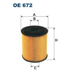 Filter za ulje FILTRON OE 672