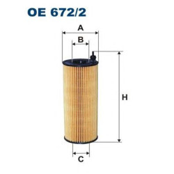 Filter za ulje FILTRON OE 672/2