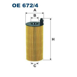 Filter za ulje FILTRON OE 672/4