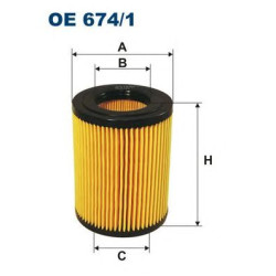 Filter za ulje FILTRON OE 674/1