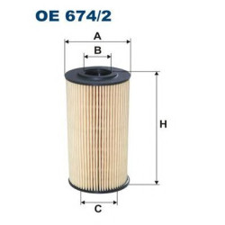 Filter za ulje FILTRON OE 674/2