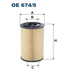Filter za ulje FILTRON OE 674/5