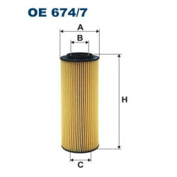 Filter za ulje FILTRON OE 674/7