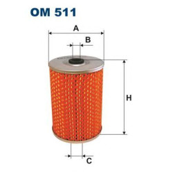 Filter za ulje FILTRON OM 511