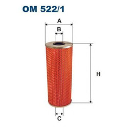Filter za ulje FILTRON OM 522/1