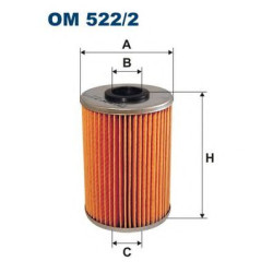 Filter za ulje FILTRON OM 522/2