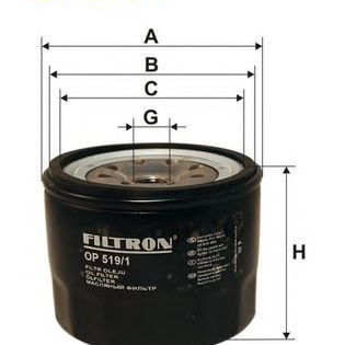 Filter ulja FILTRON OP 519/1