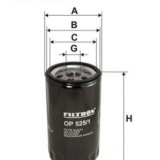 Filter ulja FILTRON OP 525/1