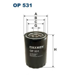 Filter za ulje FILTRON OP 531