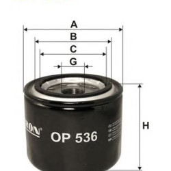 Filter za ulje FILTRON OP 536